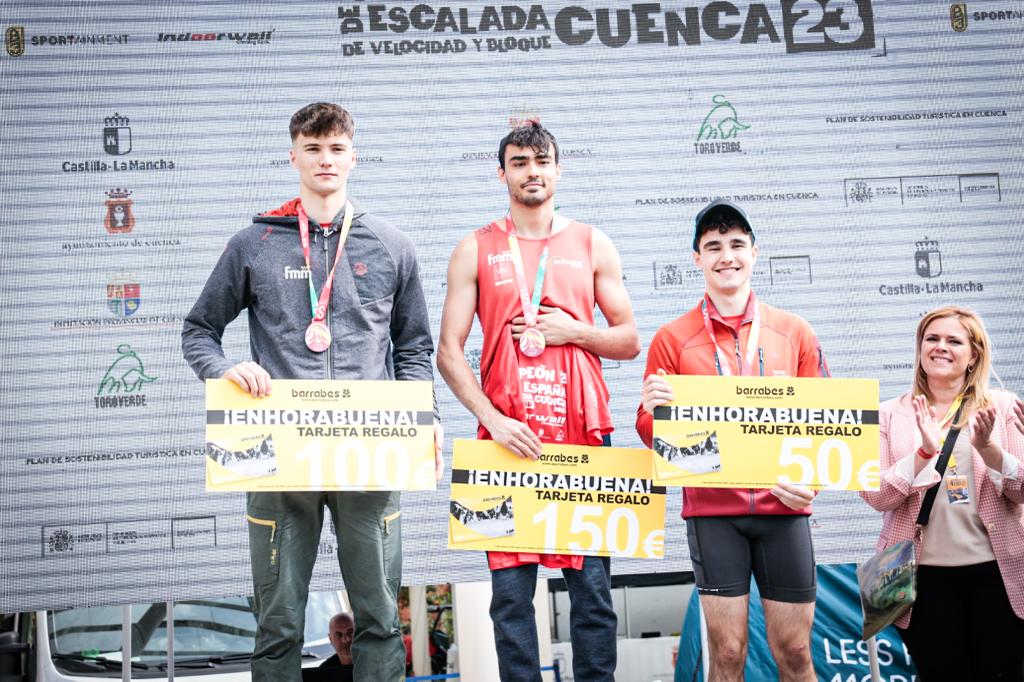 LA SELECCI&Oacute;N NAVARRA DE ESCALADA HA PARTICIPADO EN LA 2&ordf; PRUEBA DE LA COPA DE ESPA&Ntilde;A DE BLOQUE Y VELOCIDAD
